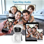 Anpwoo AP006 2.0MP 1080P 1/2.7 inch HD WiFi IP Camera, Support Motion Detection / Night Vision(White) Eurekaonline