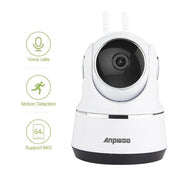 Anpwoo Guardian 2.0MP 1080P 1/3 inch CMOS HD WiFi IP Camera, Support Motion Detection / Night Vision(White) Eurekaonline