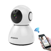 Anpwoo Snowman 1080P HD WiFi IP Camera, Support Motion Detection & Infrared Night Vision & TF Card(Max 64GB)(White) Eurekaonline