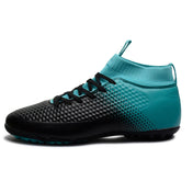 Anti-skid Soccer Training Shoes for Men and Women, Size:39(Blue) Eurekaonline