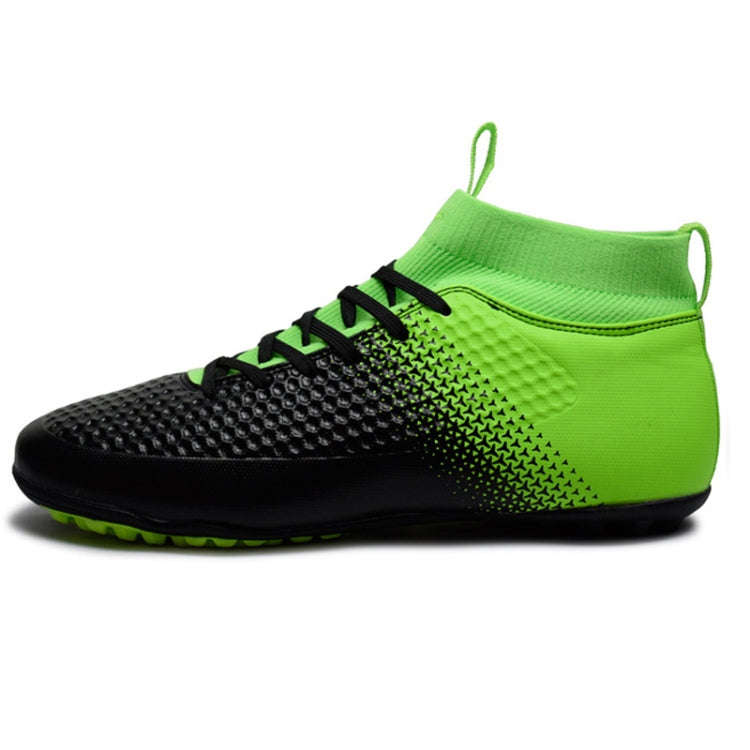 Anti-skid Soccer Training Shoes for Men and Women, Size:39(Green) Eurekaonline