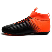 Anti-skid Soccer Training Shoes for Men and Women, Size:39(Orange) Eurekaonline