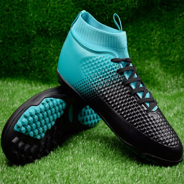 Anti-skid Soccer Training Shoes for Men and Women, Size:40(Blue) Eurekaonline