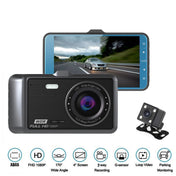 Anytek A60 Car 4 inch IPS Screen HD 1080P 170 Degree Wide Angle Dual Camera ADAS Driving Recorder Eurekaonline