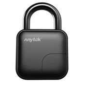 Anytek L3 Intelligent Hidden Fingerprint Padlock Electronic Lock, 10 Fingerprint Edition Eurekaonline