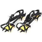 Aotu AT8701 One Pair 10 Teeth Anti-Slip Ice Gripper Snow Climbing Shoes Covers(Yellow) Eurekaonline