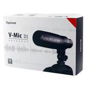 Aputure V-MIC D1 Directional Condenser Shotgun Microphone, Support 360 Degree Pan / 180 Degree Tilt Eurekaonline