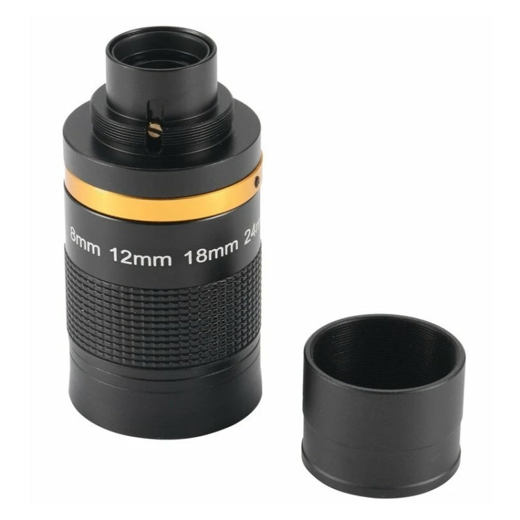 Astronomical Telescope 8-24mm All-metal Continuous Zoom Eyepiece Eurekaonline