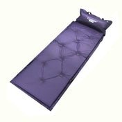 Automatic Inflatable Sleeping Pad Moisture Proof Pad with Pillow(Purple) Eurekaonline