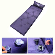 Automatic Inflatable Sleeping Pad Moisture Proof Pad with Pillow(Purple) Eurekaonline