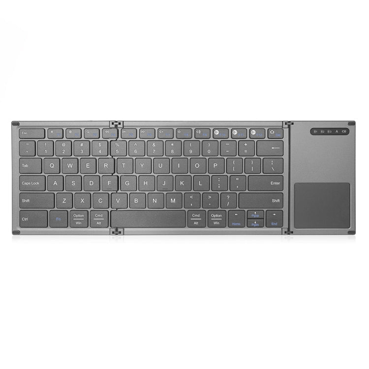 B066S Multi-function Ultra-thin Mini Wireless Three Fold Bluetooth Keyboard Eurekaonline