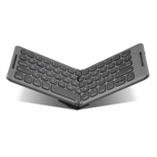 B088 65 Keys Portable Folding Bluetooth Keyboard(Pearley Gray) Eurekaonline