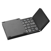 B089T Foldable Bluetooth Keyboard Rechargeable with Touchpad(Black) Eurekaonline