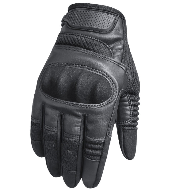 B28 Outdoor Rding Motorcycle Protective Anti-Slip Wear-Resistant Mountaineering Sports Gloves, Size: L(Black) Eurekaonline