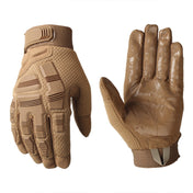 B33 Outdoor Mountaineering Riding Anti-Skid Protective Motorcycle Gloves, Size: M(Brown) Eurekaonline