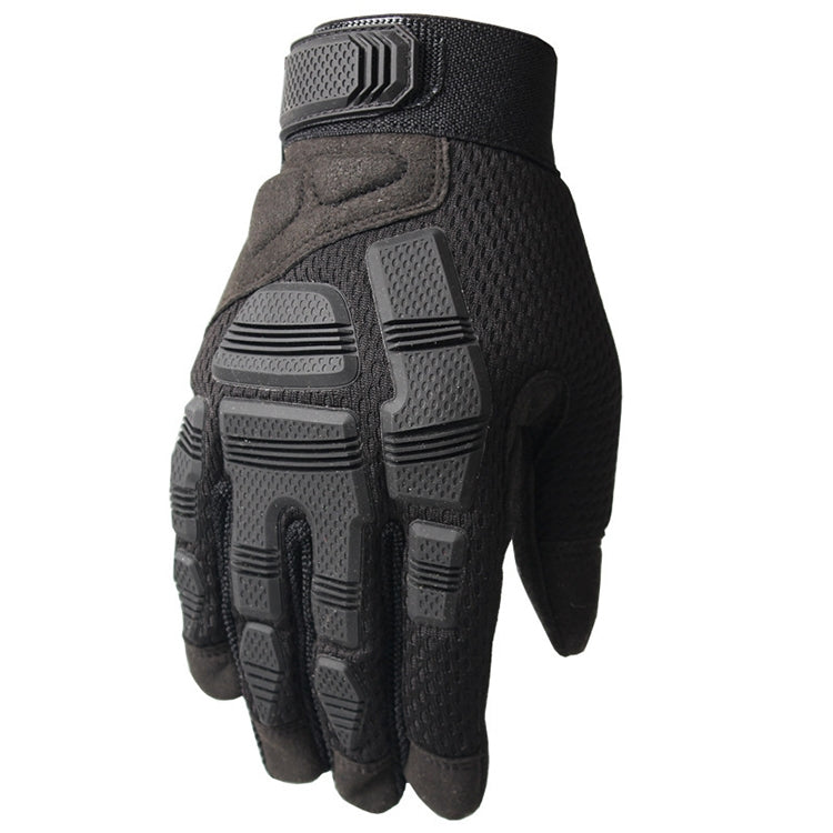 B33 Outdoor Mountaineering Riding Anti-Skid Protective Motorcycle Gloves, Size: S(Black) Eurekaonline