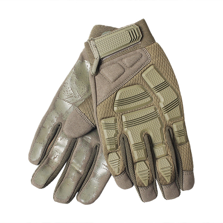 B33 Outdoor Mountaineering Riding Anti-Skid Protective Motorcycle Gloves, Size: XL(Army Green) Eurekaonline