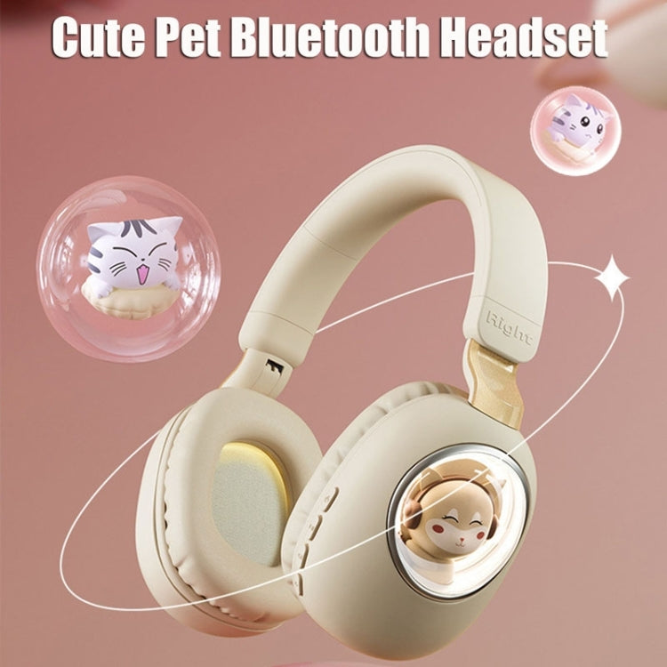 B4 RGB Cartoon Stereo Headset Wireless Bluetooth Headphones (Blue) Eurekaonline