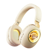 B4 RGB Cartoon Stereo Headset Wireless Bluetooth Headphones(Squirrel) Eurekaonline