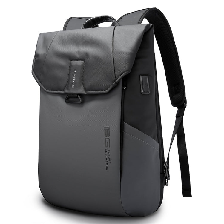 BANGE BG-2575  Anti theft Waterproof Laptop Backpack 15.6 Inch Daily Work Business Backpack(Grey) Eurekaonline
