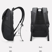 BANGE BG-2575  Anti theft Waterproof Laptop Backpack 15.6 Inch Daily Work Business Backpack(Grey) Eurekaonline