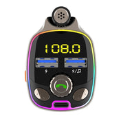 BC08 Car MP3 Bluetooth FM Transmitter With Ambient Light Eurekaonline