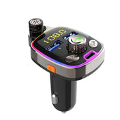 BC08 Car MP3 Bluetooth FM Transmitter With Ambient Light Eurekaonline