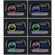 BC49BQ Car Digital Radio Receiver Bluetooth MP3 Player FM Transmitter Voice Assistant QC3.0 Quick Charger Eurekaonline