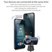 BC49BQ Car Digital Radio Receiver Bluetooth MP3 Player FM Transmitter Voice Assistant QC3.0 Quick Charger Eurekaonline