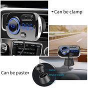 BC49BQ Car Digital Radio Receiver Bluetooth MP3 Player FM Transmitter Voice Assistant QC3.0 Quick Charger Eurekaonline