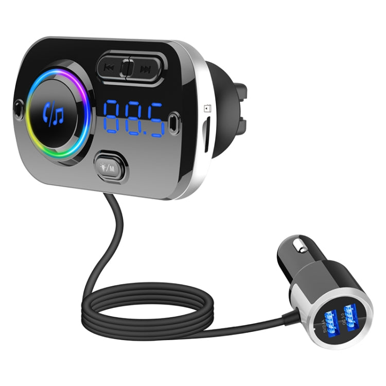 BC49BQ Car Digital Radio Receiver Bluetooth MP3 Player FM Transmitter Voice Assistant QC3.0 Quick Charger Eurekaonline