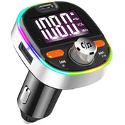 BC53 Wireless Car MP3 Player 5.0 FM Transmitter Colored Ambient Lights Hands-free Car Charger Eurekaonline