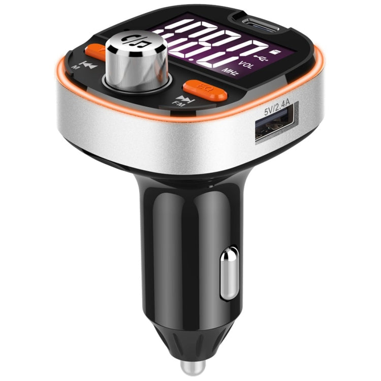 BC53 Wireless Car MP3 Player 5.0 FM Transmitter Colored Ambient Lights Hands-free Car Charger Eurekaonline