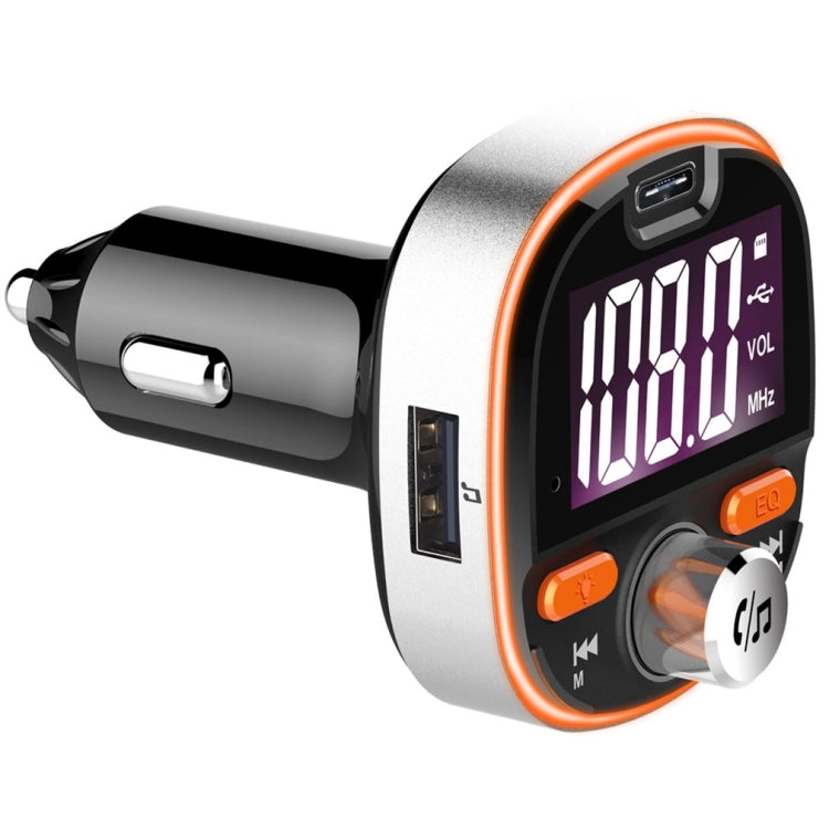 BC53 Wireless Car MP3 Player 5.0 FM Transmitter Colored Ambient Lights Hands-free Car Charger Eurekaonline