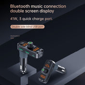 BC70 Car Bluetooth 5.0 FM Transmitter Radio Adapter Dual Display Wireless Handsfree Call MP3 Music Player QC3.0 PD USB Charger Eurekaonline