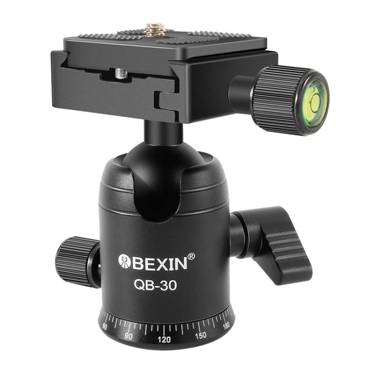 BEIXIN QB-30  360 Degree Rotation Panorama Metal Ball Head with Quick Release Plate Eurekaonline