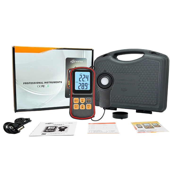 BENETECH GM1030 Portable Split Digital Illuminometer LUX Meter Eurekaonline