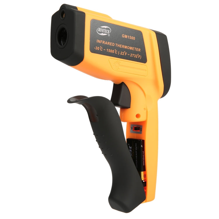 BENETECH GM1500 LCD Display Infrared Thermometer, Battery Not Included Eurekaonline