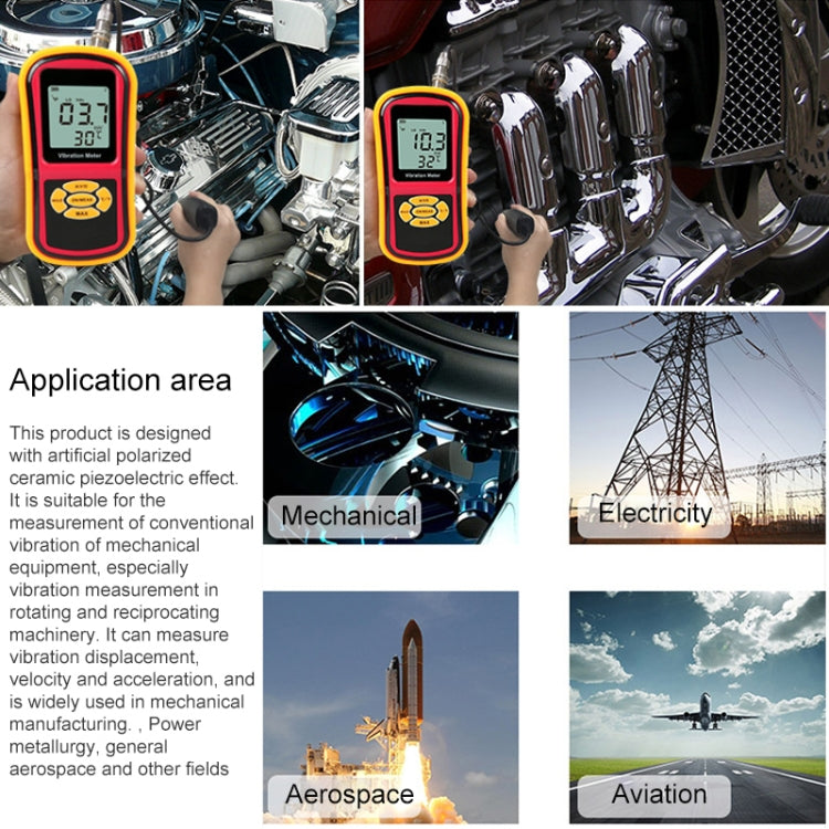 BENETECH GM63B Digital Vibration Meter Eurekaonline