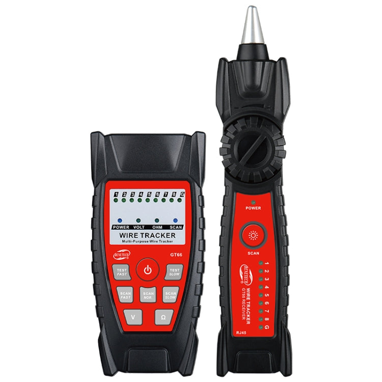 BENETECH GT66 RJ11 / RJ45 Multifunctional Cable Tester Line Finder Net Cable Detector Eurekaonline