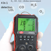 BENETECH GT8220 Flammable Gas + Oxygen + Hydrogen Sulfide + Carbon Monoxide Detector Combustible Gas Toxic And Harmful Detector Eurekaonline