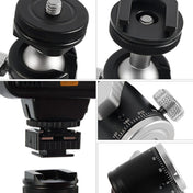 BEXIN K-19 Multifunctional Aluminum Alloy Cold Shoe Ball Head Tripod Mount Eurekaonline