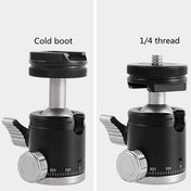 BEXIN K-19 Multifunctional Aluminum Alloy Cold Shoe Ball Head Tripod Mount Eurekaonline