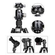 BEXIN W324C M44 Carbon Fiber Tripod Stable Shooting Camera for Vdeo Point Dslr Camera Eurekaonline