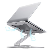 BONERUY L02 Laptop Stand 360 Degrees Rotating Dissipation Heat Aluminum Alloly Holder Eurekaonline