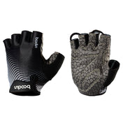 BOODUN 1096 Non-slip Wear-resistant Breathable Fitness Sports Silicone Gloves, Size:XL(Black) Eurekaonline