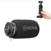 BOYA BY-DM100-OP For DJI OSMO Pocket Camera Dedicated Digital Condenser Microphone (Black) Eurekaonline