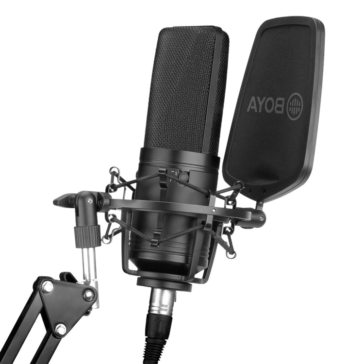 BOYA BY-M1000 Professional Recording Studio Cardioid Omnidirectional Switchable Microphone Eurekaonline