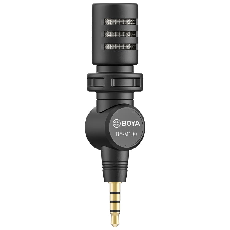 BOYA BY-M110 3.5mm Interface Mini Omnidirectional Condenser Microphone Eurekaonline