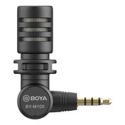 BOYA BY-M110 3.5mm Interface Mini Omnidirectional Condenser Microphone Eurekaonline